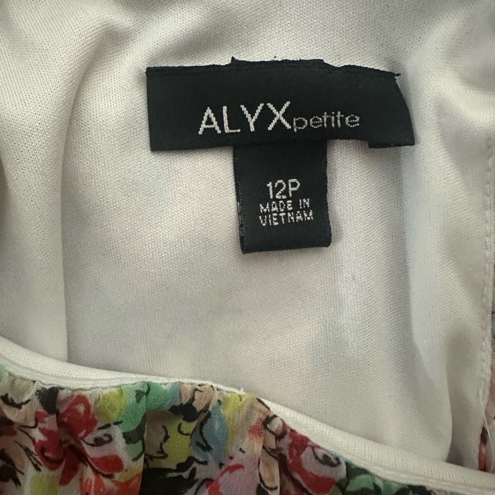 Alyx Floral Multicolor Sleeveless Midi Dress - Picture 3 of 4